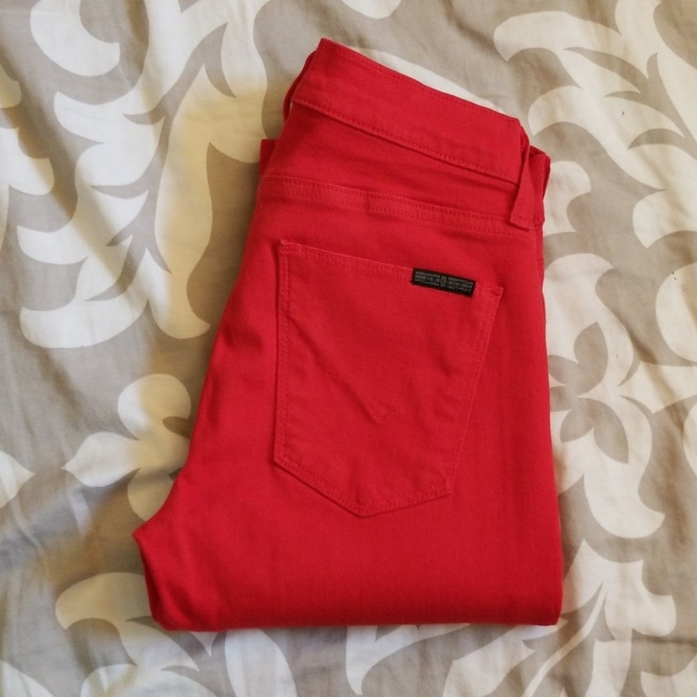 Red HUDSON Jeans
